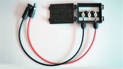 how to wire a solar panel junction box|solar panel junction box connection.